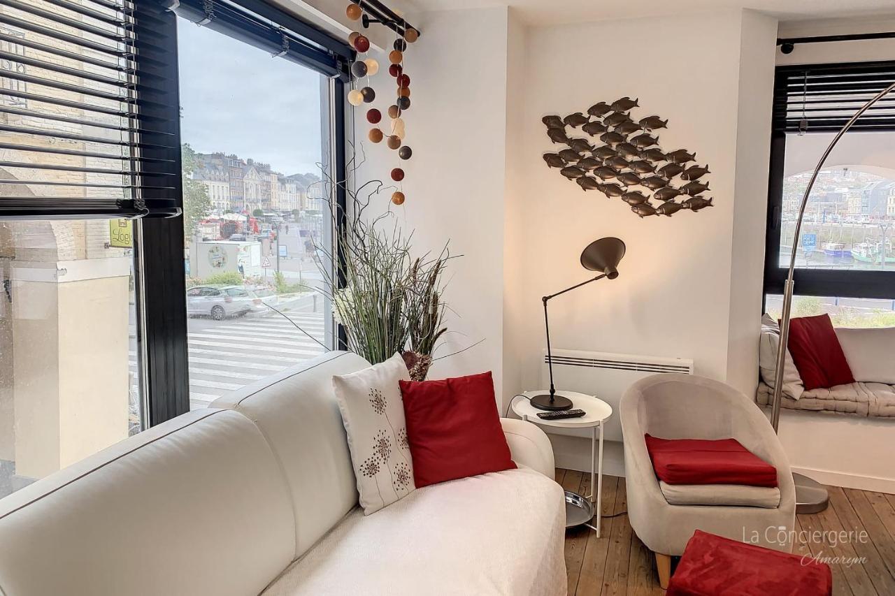 Dm20 - Les Arcades Vue Sur Le Port Apartment Dieppe Ngoại thất bức ảnh